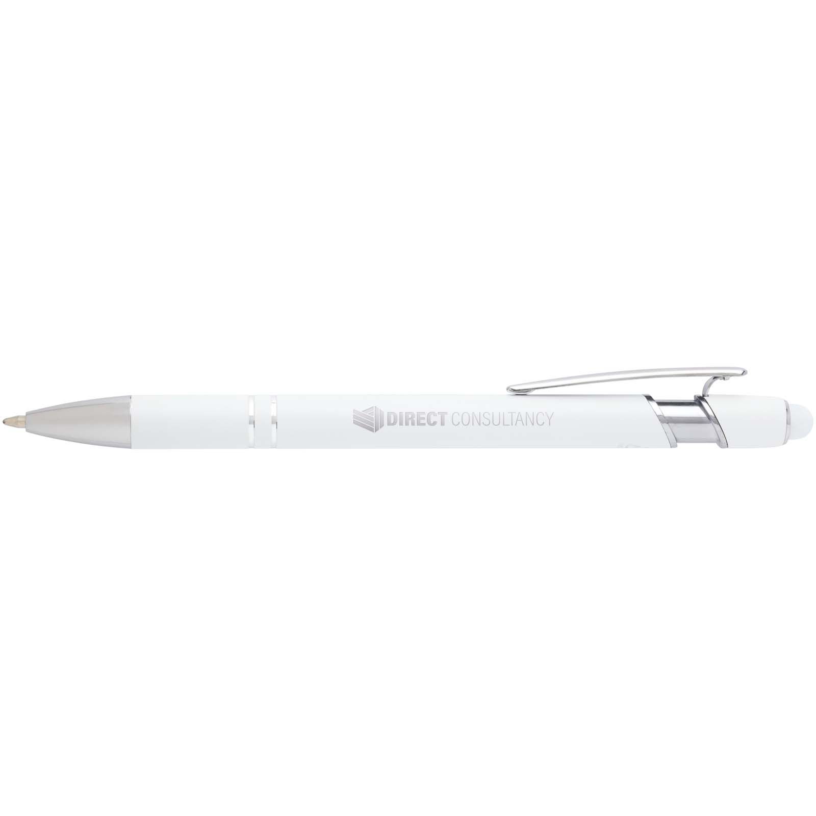Kish ballpoint pen with silver finish (black ink)