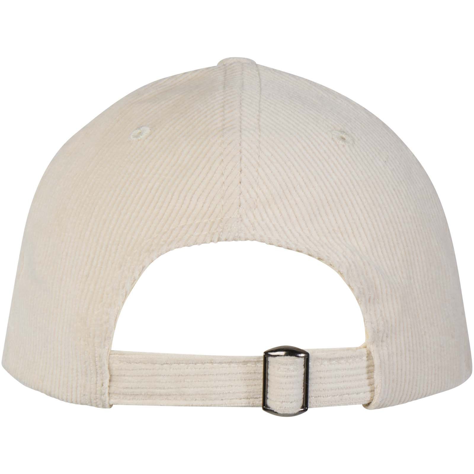 Hutton 6 panel recycled corduroy cap