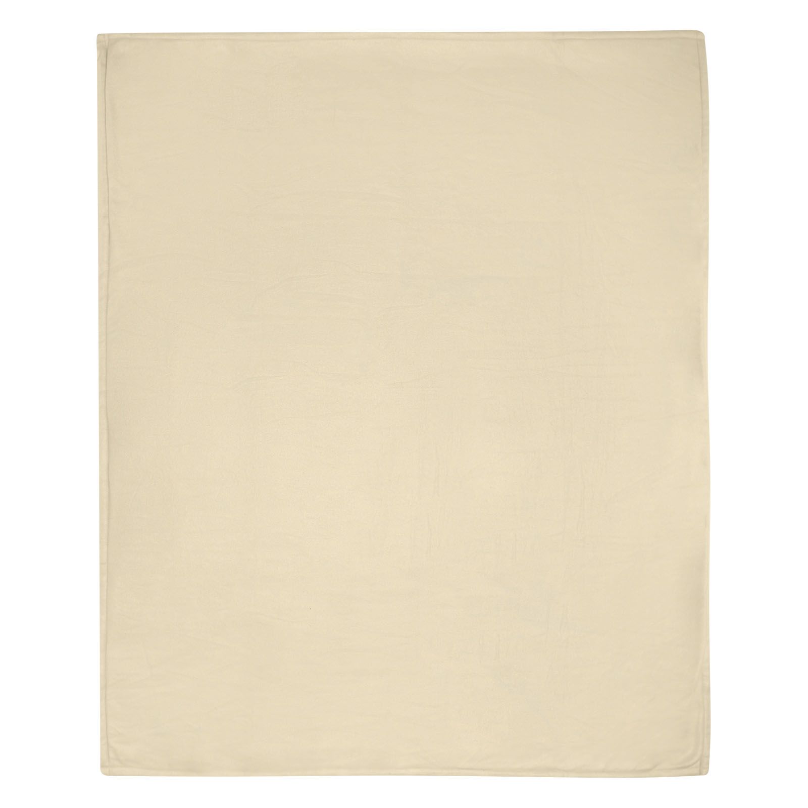 Marigold GRS certified RPET polar fleece and sherpa blanket
