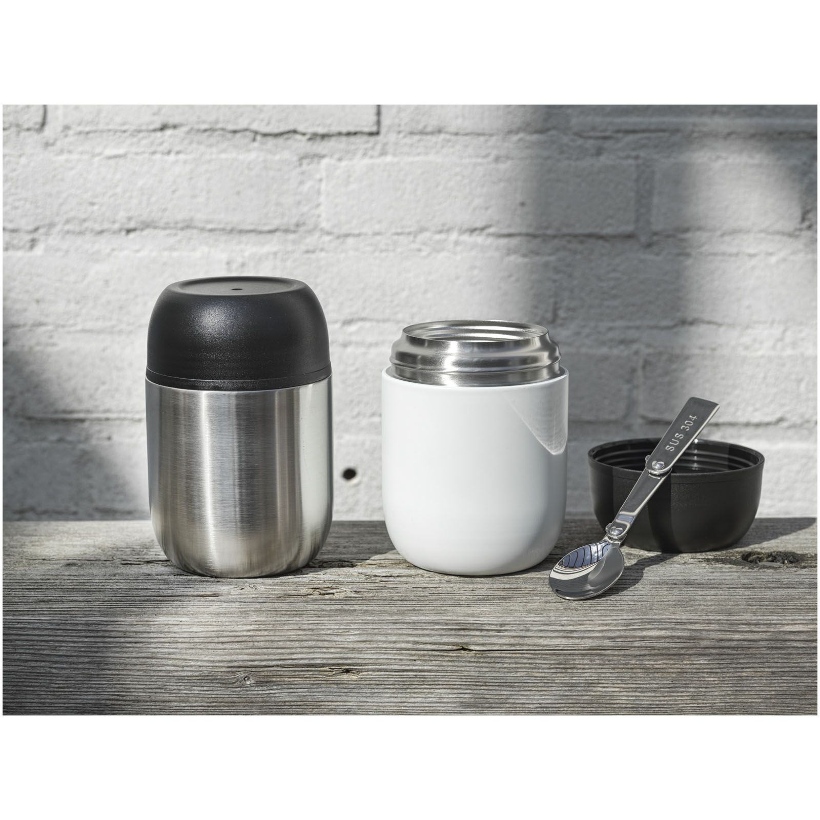 Supo 480 ml double-walled lunch pot