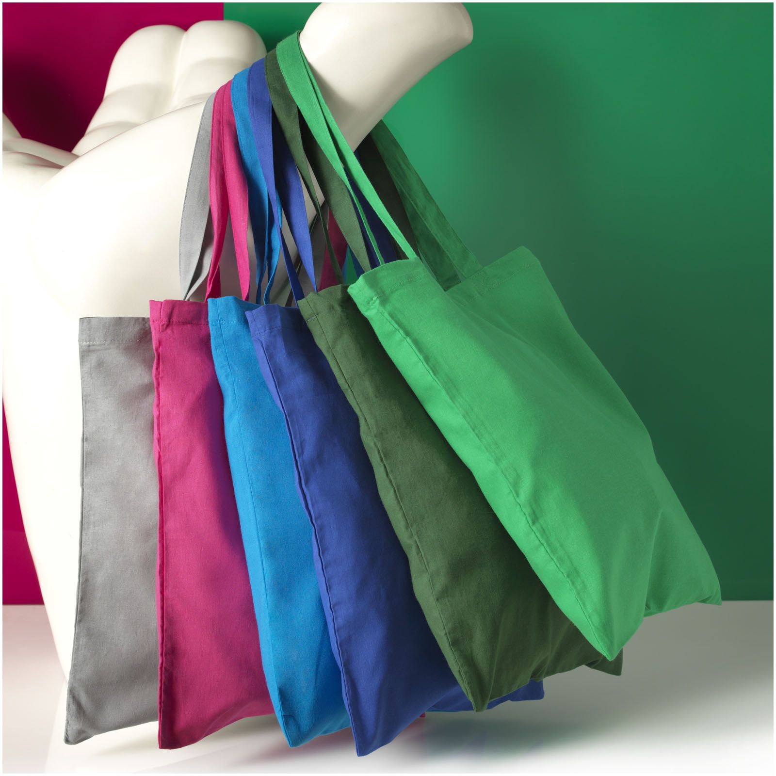 Carolina 100 g/m² cotton tote bag 7L