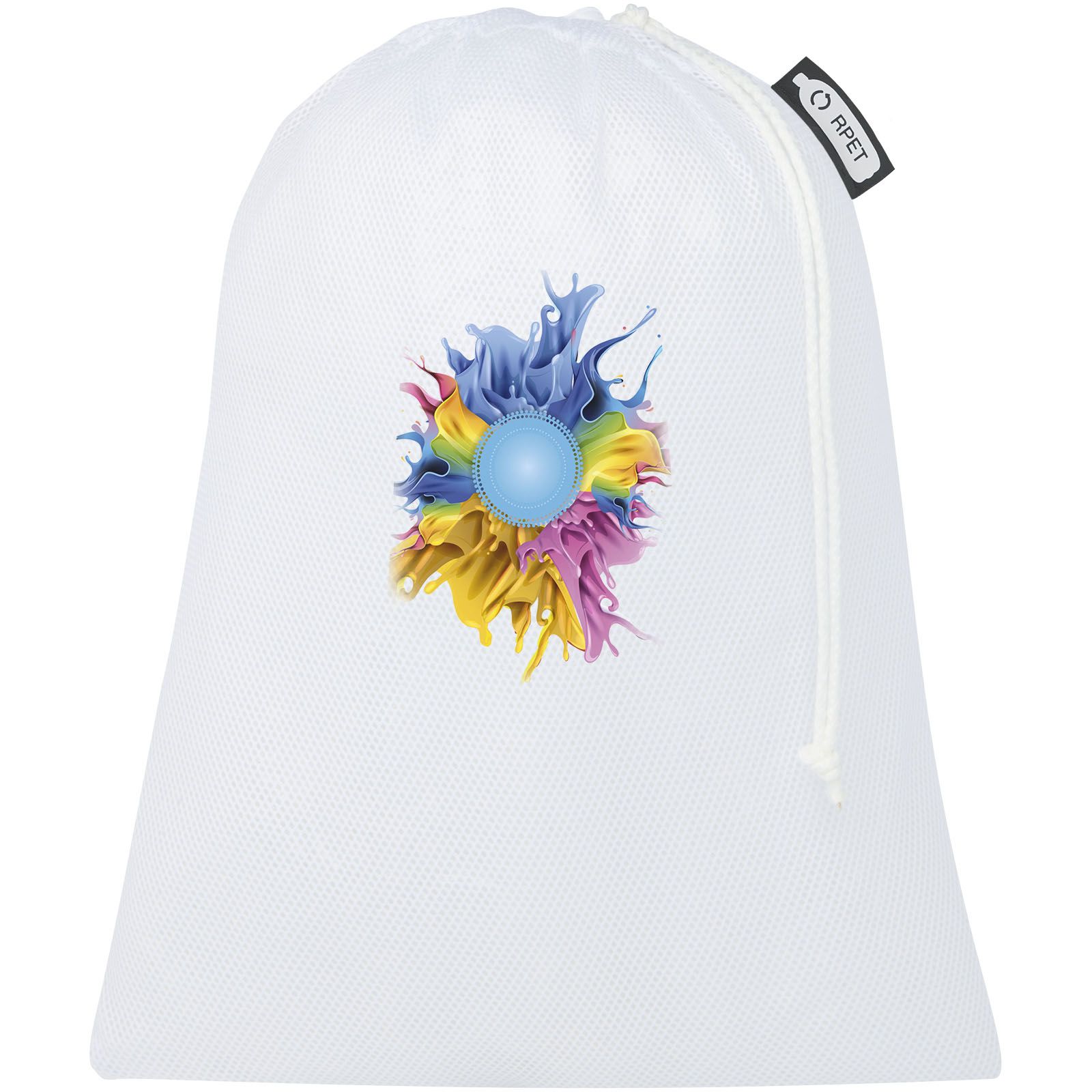 Set of 3 recycled polyester grocery bags