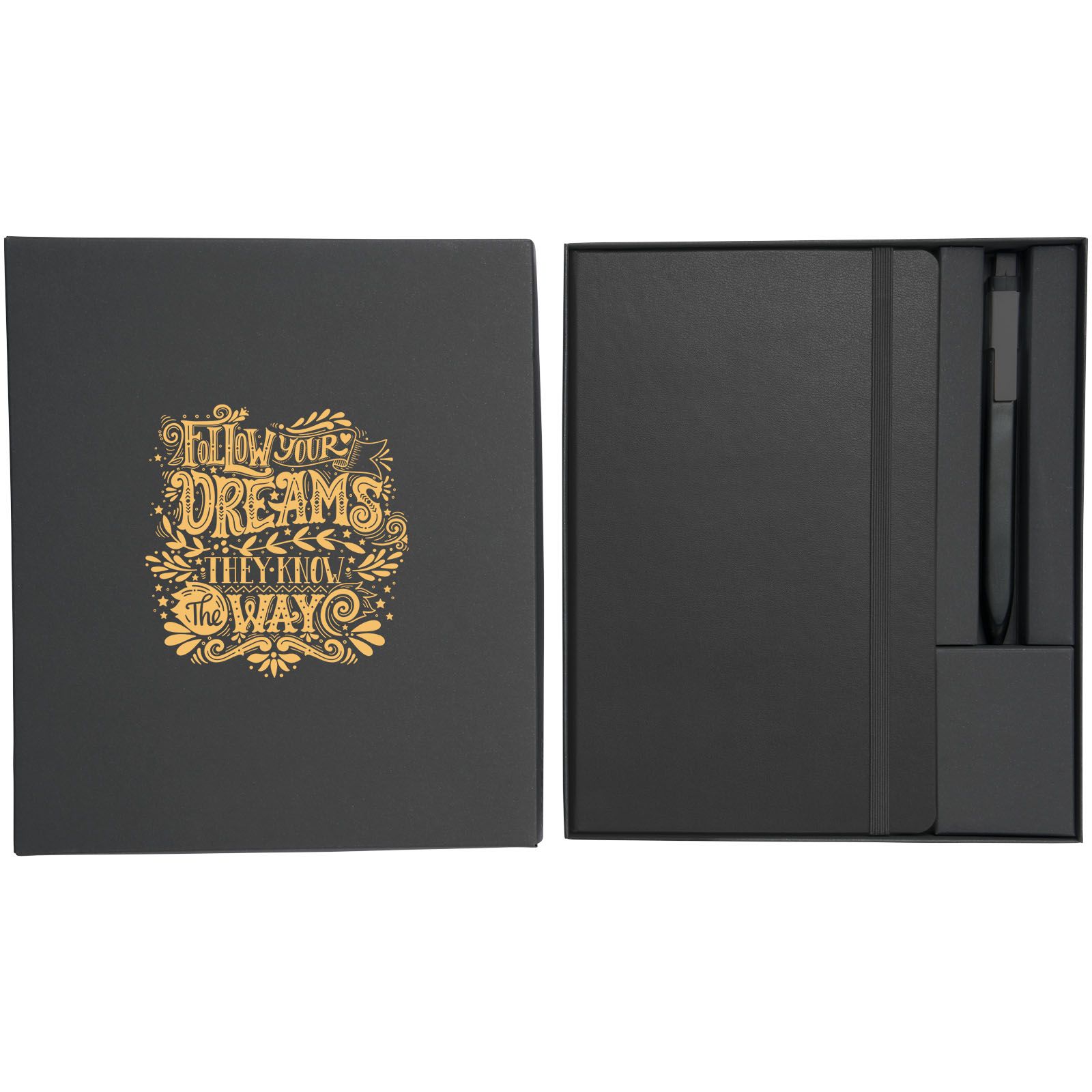 Moleskine notebook and pen gift set