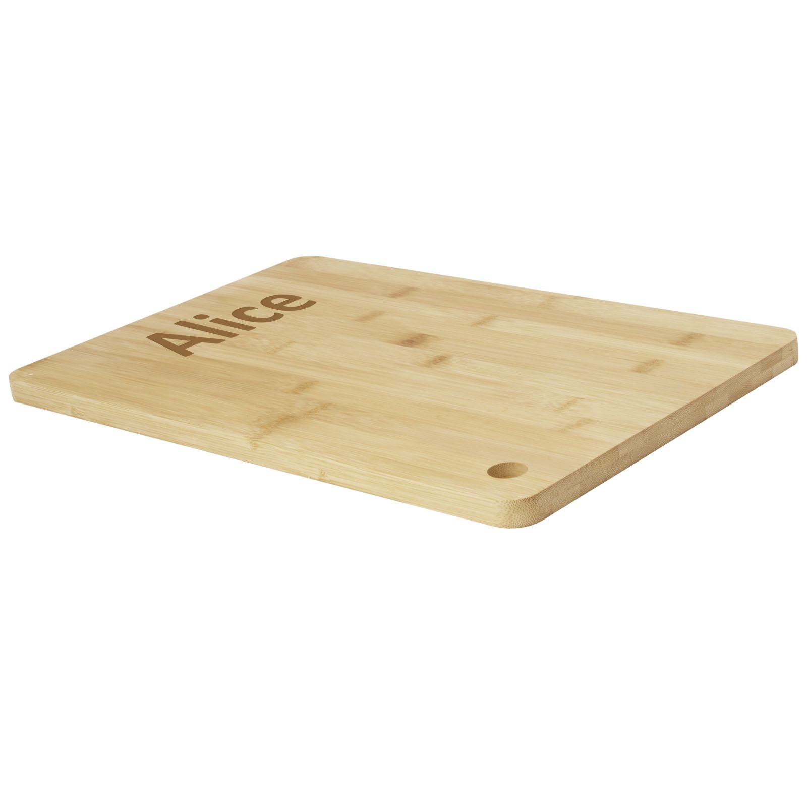 Harp bamboo cutting board