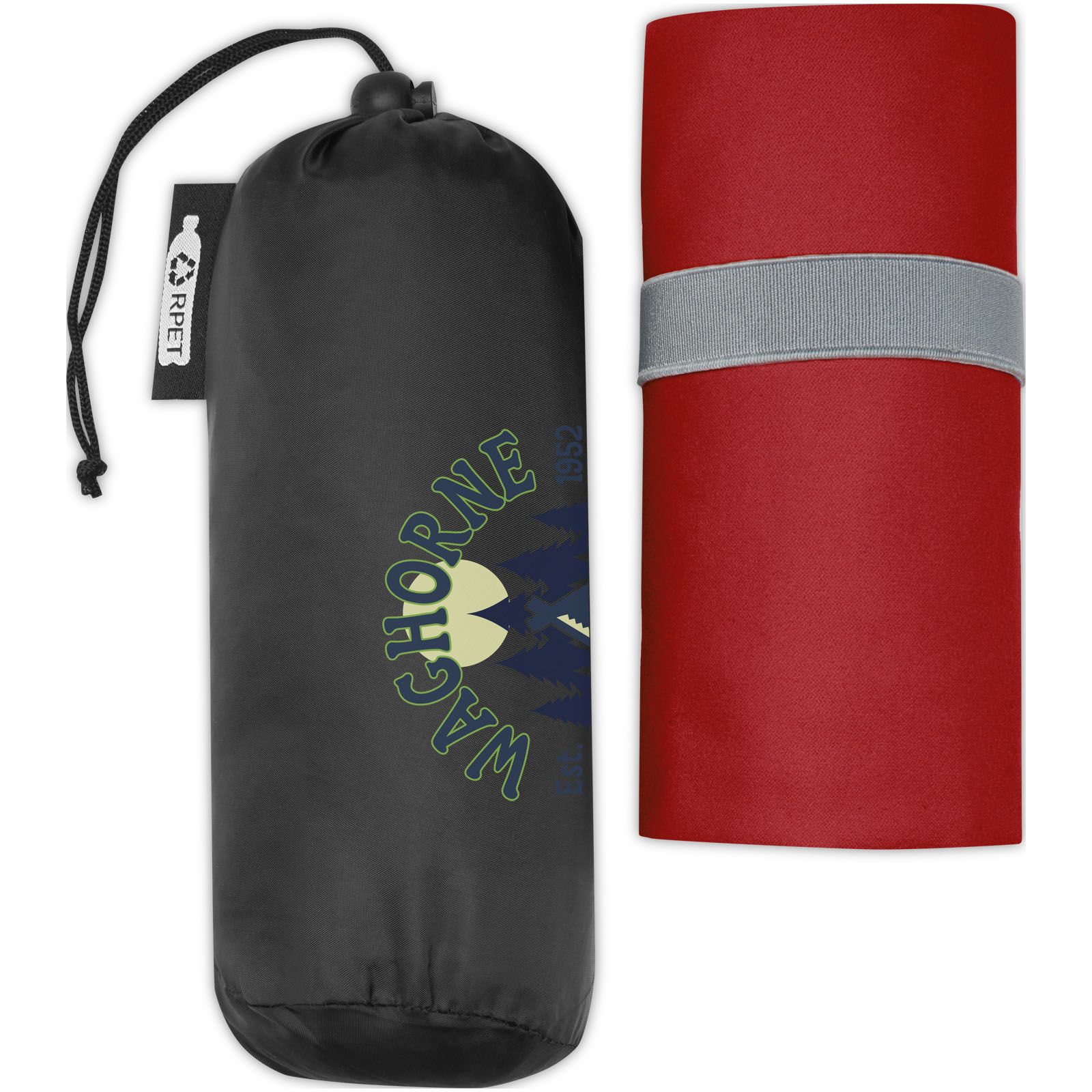 Pieter recycled PET ultra lightweight and quick dry towel
