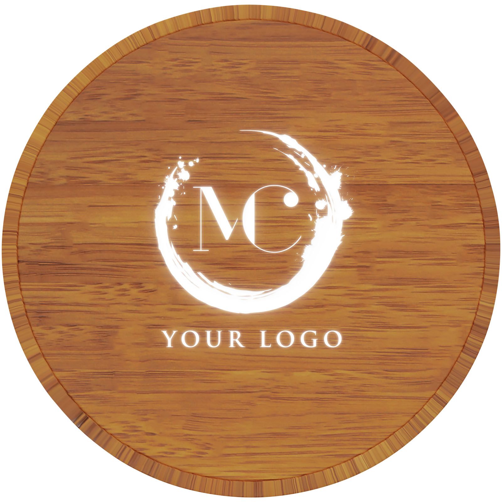 SCX.design W23 10W wireless charging pad with light-up logo