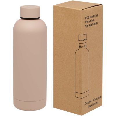 Spring 500 ml RCS certified copper vacuum insulated bottle