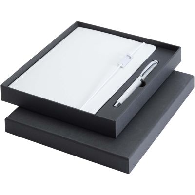 Legato Elegance A5 hard cover notebook and rollerball pen set
