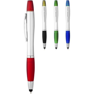 Nash stylus ballpoint pen and highlighter