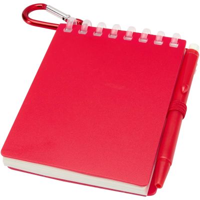Lig Mini recycled outdoor soft cover notebook and ballpoint pen set (black ink)