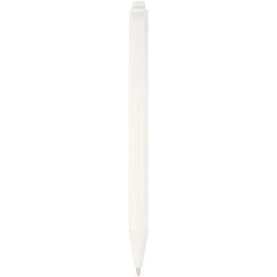 Chartik monochromatic recycled paper ballpoint pen with matte finish
