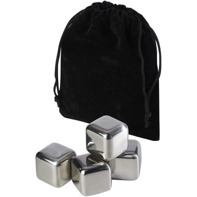 Froz stainless steel ice cubes set