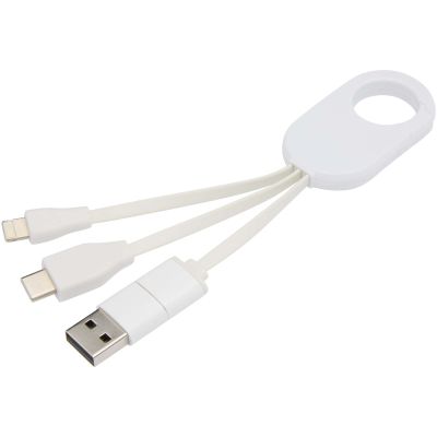 Troop 4-in-1 recycled plastic charging cable