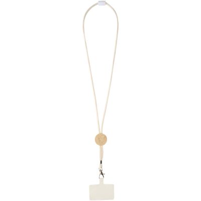 Adhab smartphone lanyard with bamboo details
