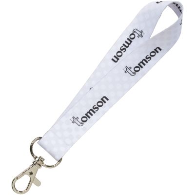 Mini sublimation lanyard both sides