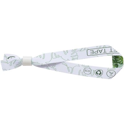 El recycled PET festival bracelet
