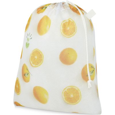 Recycled polyester grocery bag 25x32 cm
