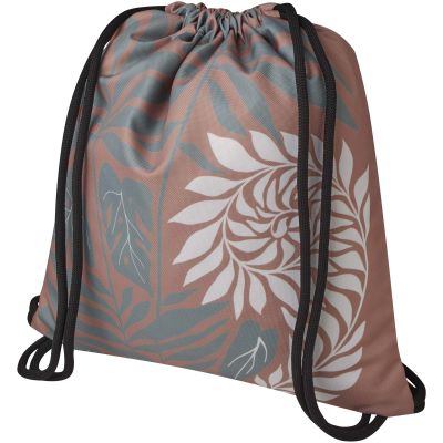Cal sublimation drawstring bag