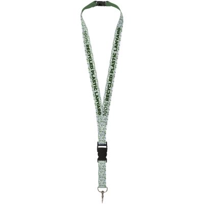 Balta recycled PET lanyard with safety buckle