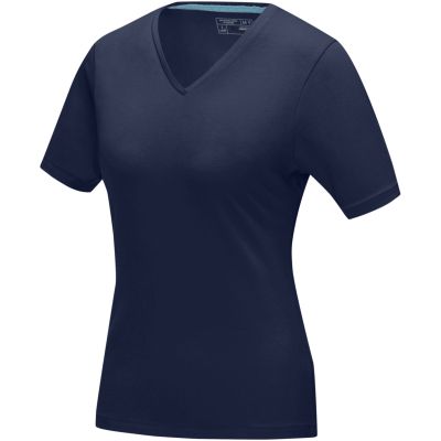 Kawartha short sleeve women's GOTS organic V-neck t-shirt