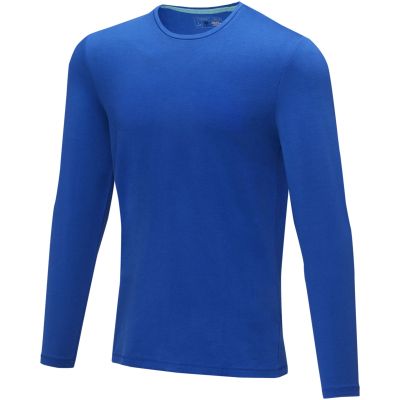 Ponoka long sleeve men's GOTS organic t-shirt