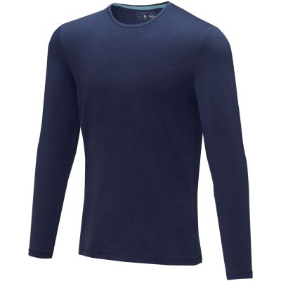 Ponoka long sleeve men's GOTS organic t-shirt