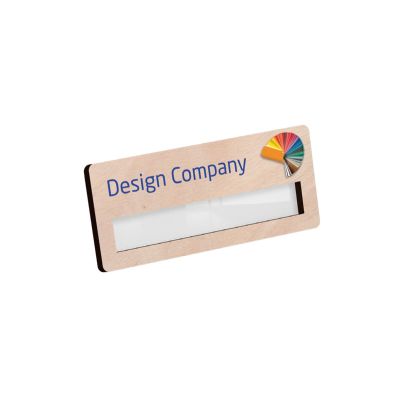 Wooden Name Badges