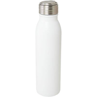Harper 700 ml RCS certified stainless steel water bottle with metal loop