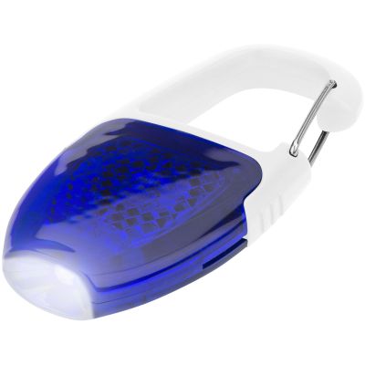 Reflect-or LED keychain light with carabiner