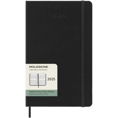 Moleskine hard cover 12 month L vertical planner