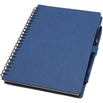 Slate reusable soft cover notebook and pen set (black ink)