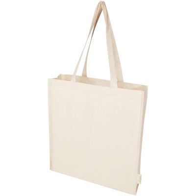 Odisha 180 g/m² OCS organic full gusset tote bag 14L 