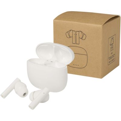 Alterf recycled plastic True Wireless Bluetooth® headset with silicone eartips