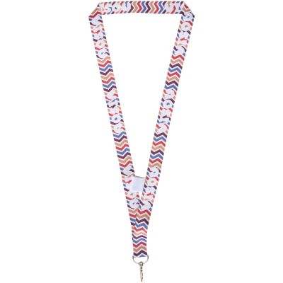 Neve sublimation lanyard with loop