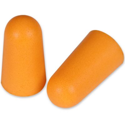 Earplugs in pillow paper box