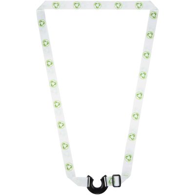 Lian sublimation RPET lanyard with bottle holder