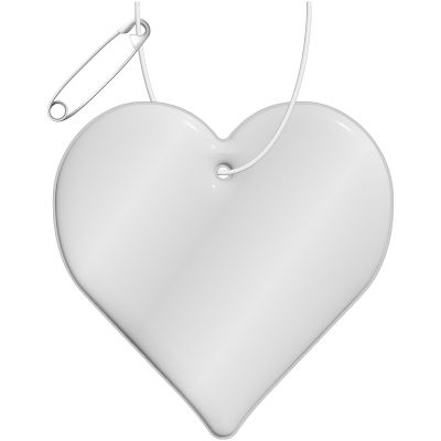 RFX™ H-09 heart reflective PVC hanger