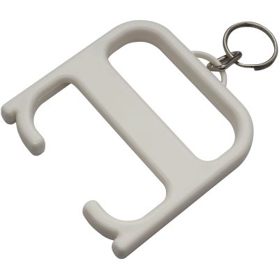 Hygiene handle with keychain